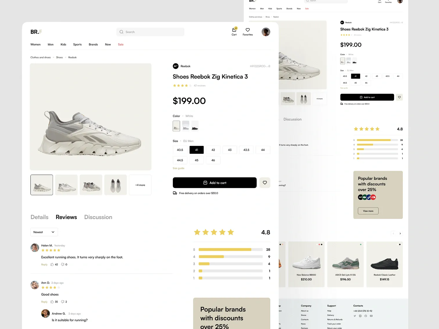 Ecommerce Website example